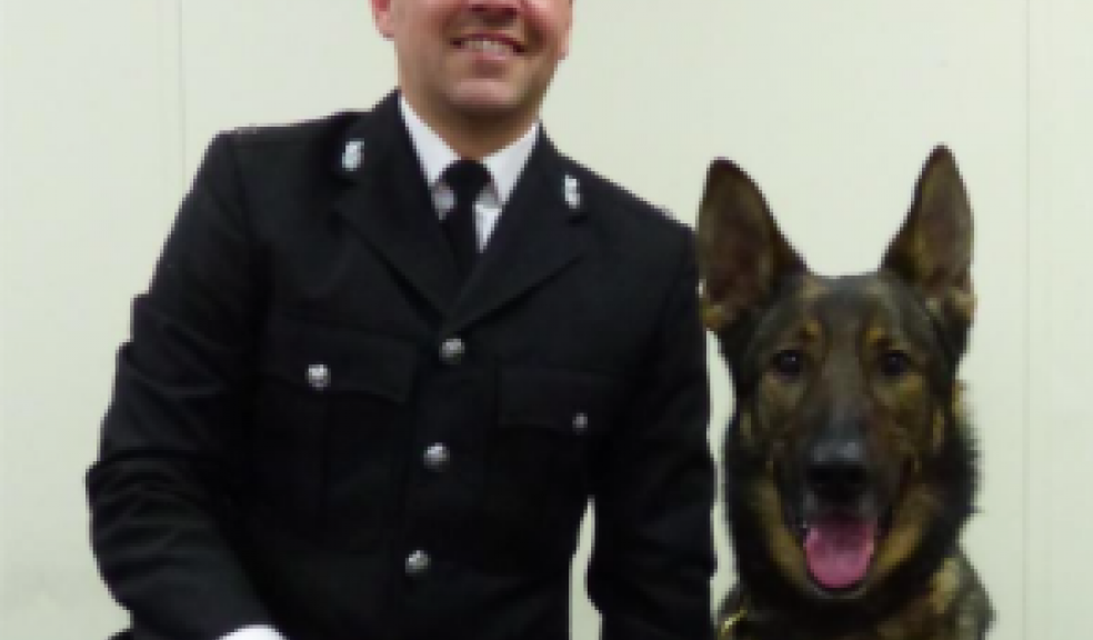 First police dog honoured at Plymouth Awards Ceremony The Devon Daily